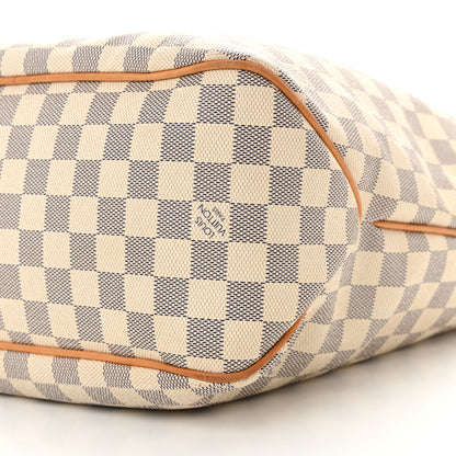 Louis Vuitton Damier Azur Delightful MM Rose Ballerine 10 of 15