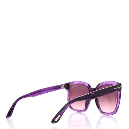 Tom Ford Amarra Sunglasses TF502 Purple 4 of 4