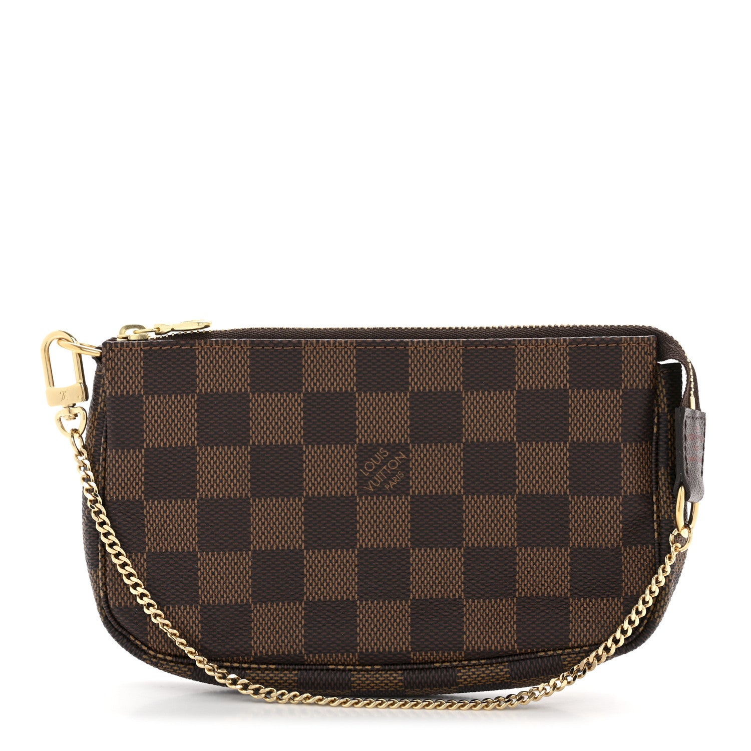 Louis Vuitton Damier Ebene Mini Pochette Accessories 1 of 8