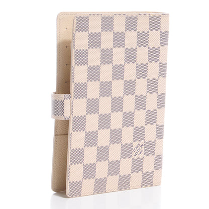 Louis Vuitton Damier Azur Medium Ring Agenda Cover 3 of 7