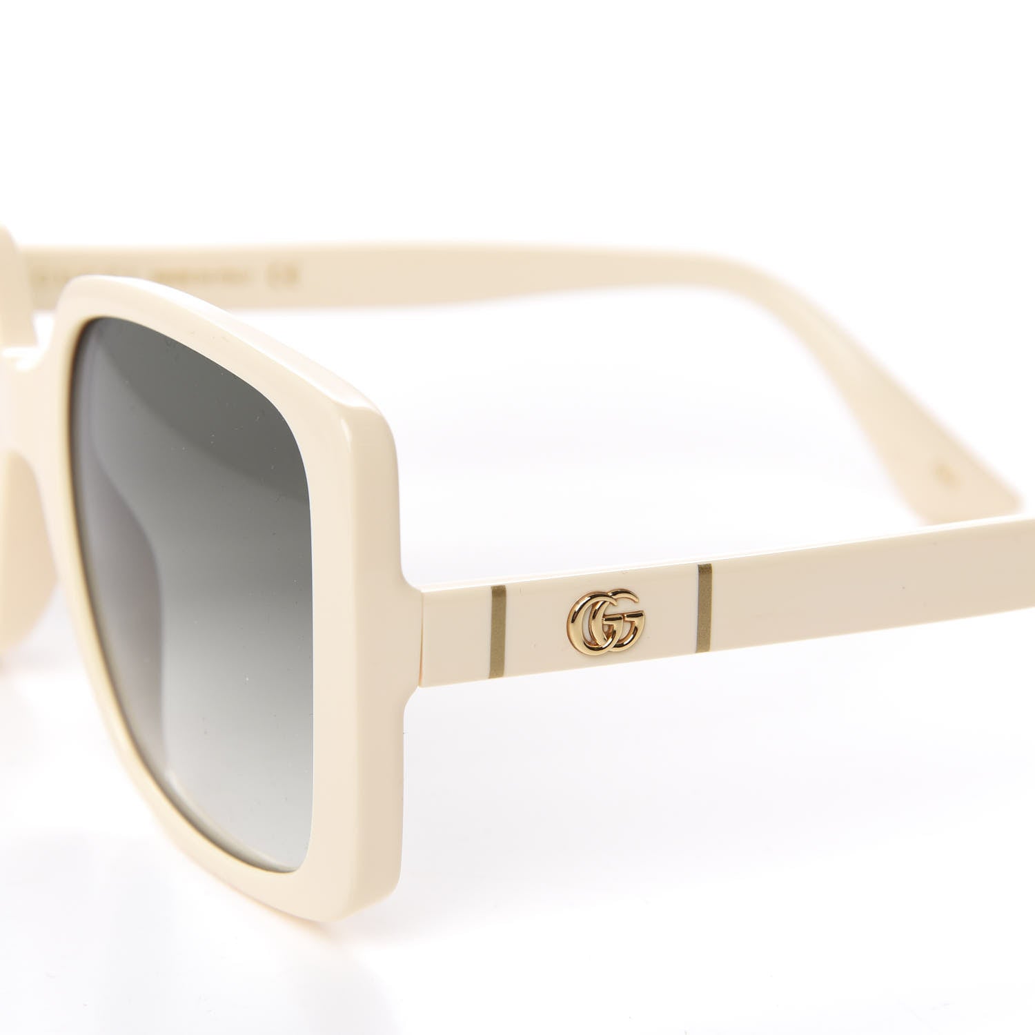 Gucci Acetate Square Frame GG0632S Sunglasses White 8 of 10