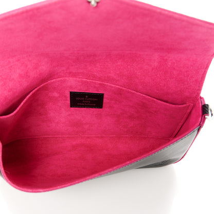 Louis Vuitton Epi Pochette Felicie Black Hot Pink 6 of 15
