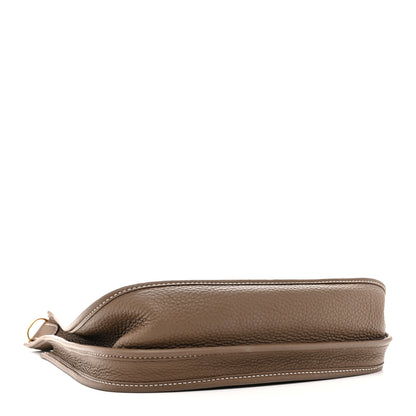 Hermes Taurillon Clemence Evelyne III PM Etoupe 4 of 14