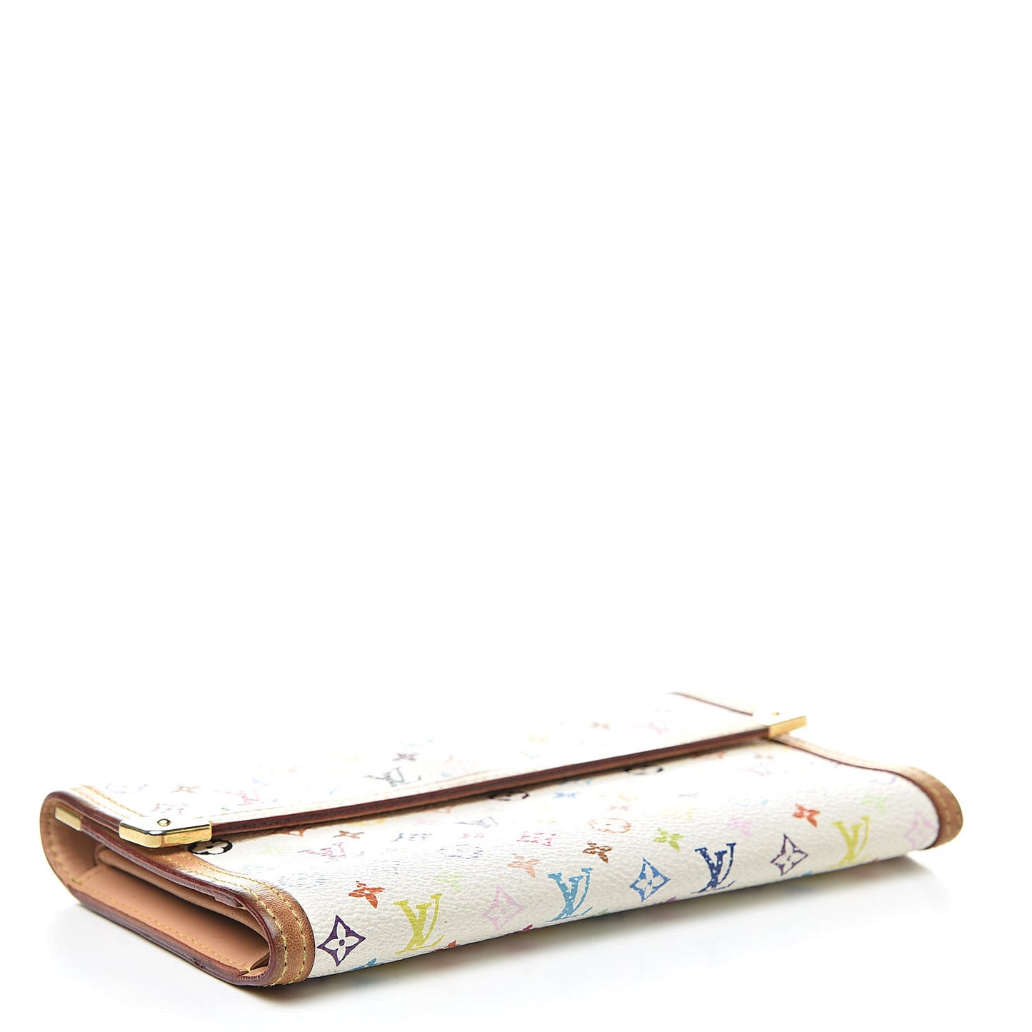 Monogram Multicolor Porte Tresor International Wallet White