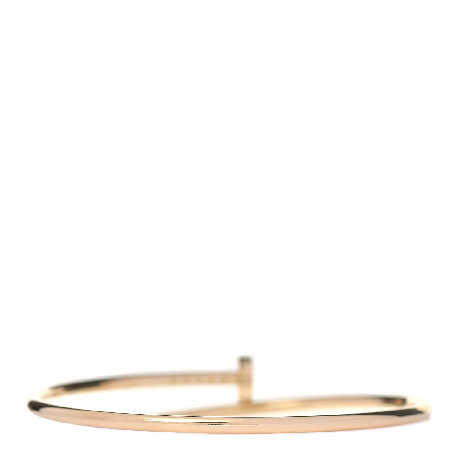 Cartier 18K Yellow Gold Small Juste Un Clou Bracelet 17 2 of 4