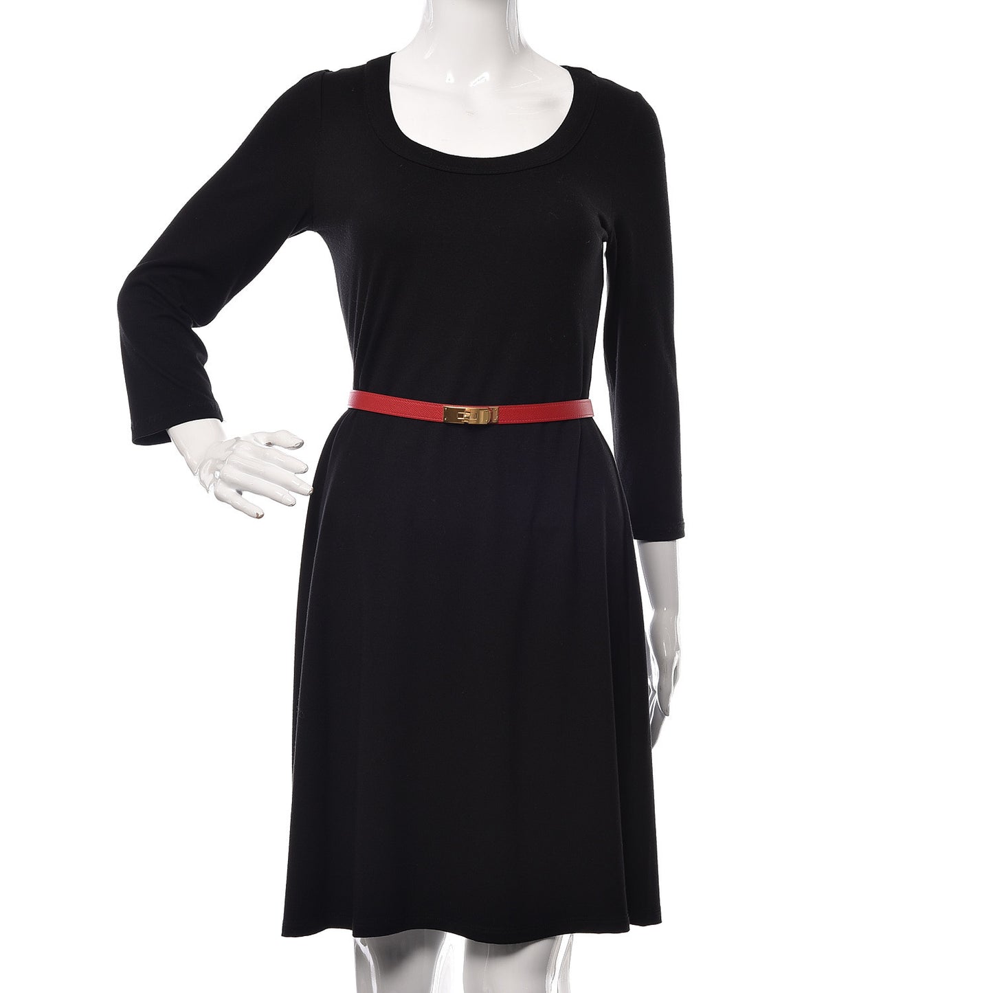 Epsom Kelly Belt Rouge Casaque