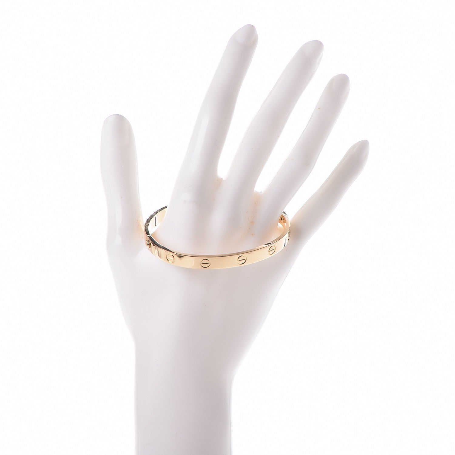 Cartier 18K Yellow Gold LOVE Bracelet 18 2 of 5