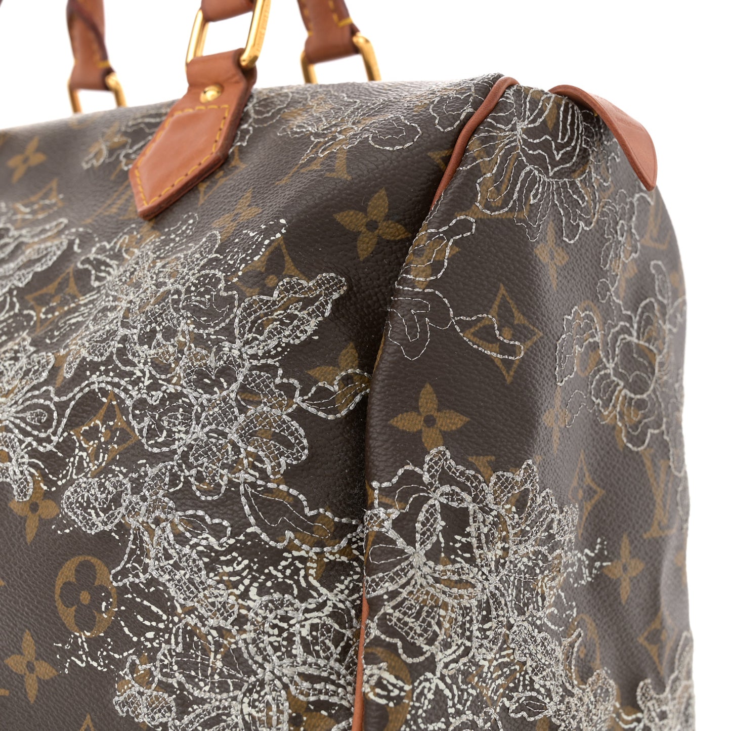 Monogram Dentelle Speedy 30 Silver