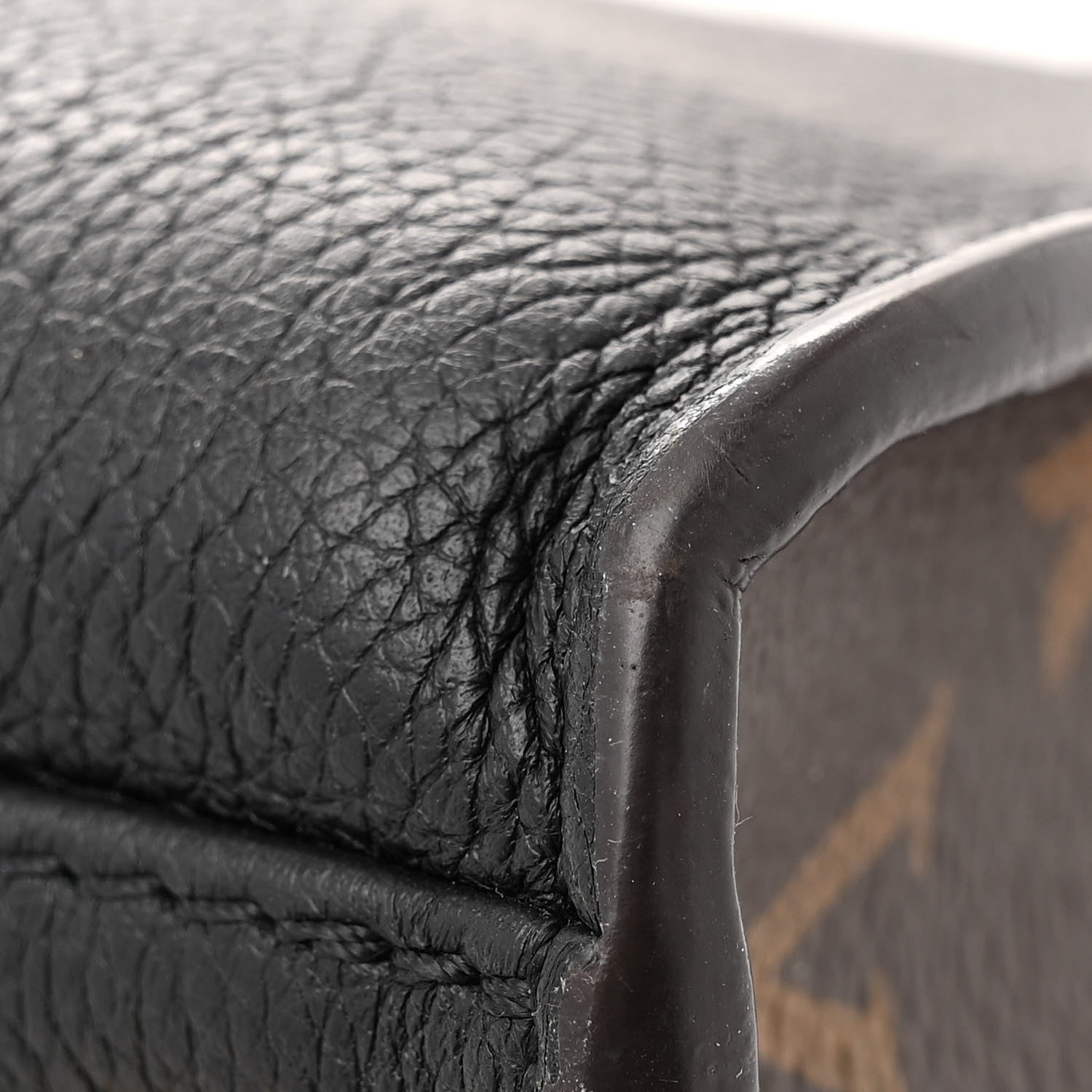 Louis Vuitton Calfskin Monogram On My Side Black 10 of 12