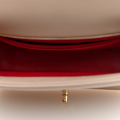 Chanel Lambskin Mini Carry Chic Flap Beige 5 of 10