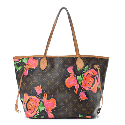 Louis Vuitton Monogram Roses Neverfull MM 1 of 14