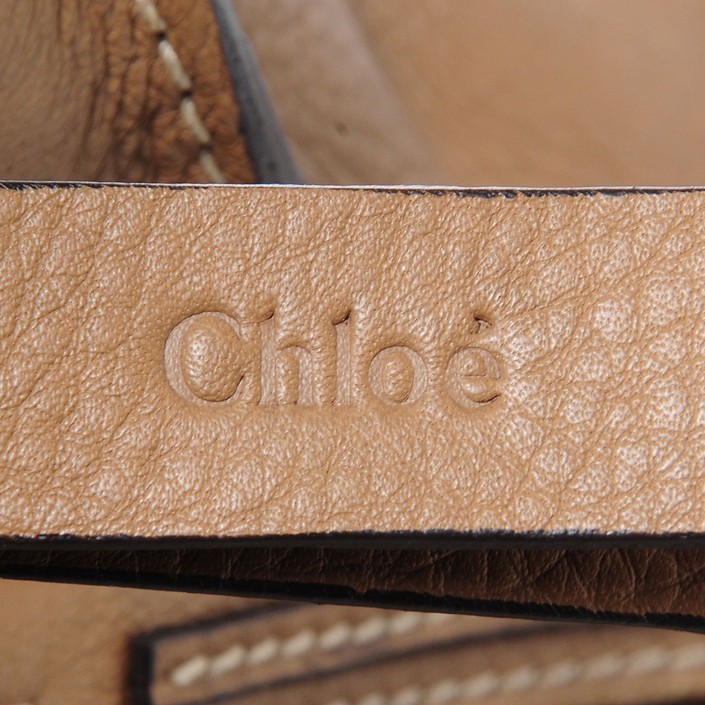 Calfskin Large Marcie Satchel Nut