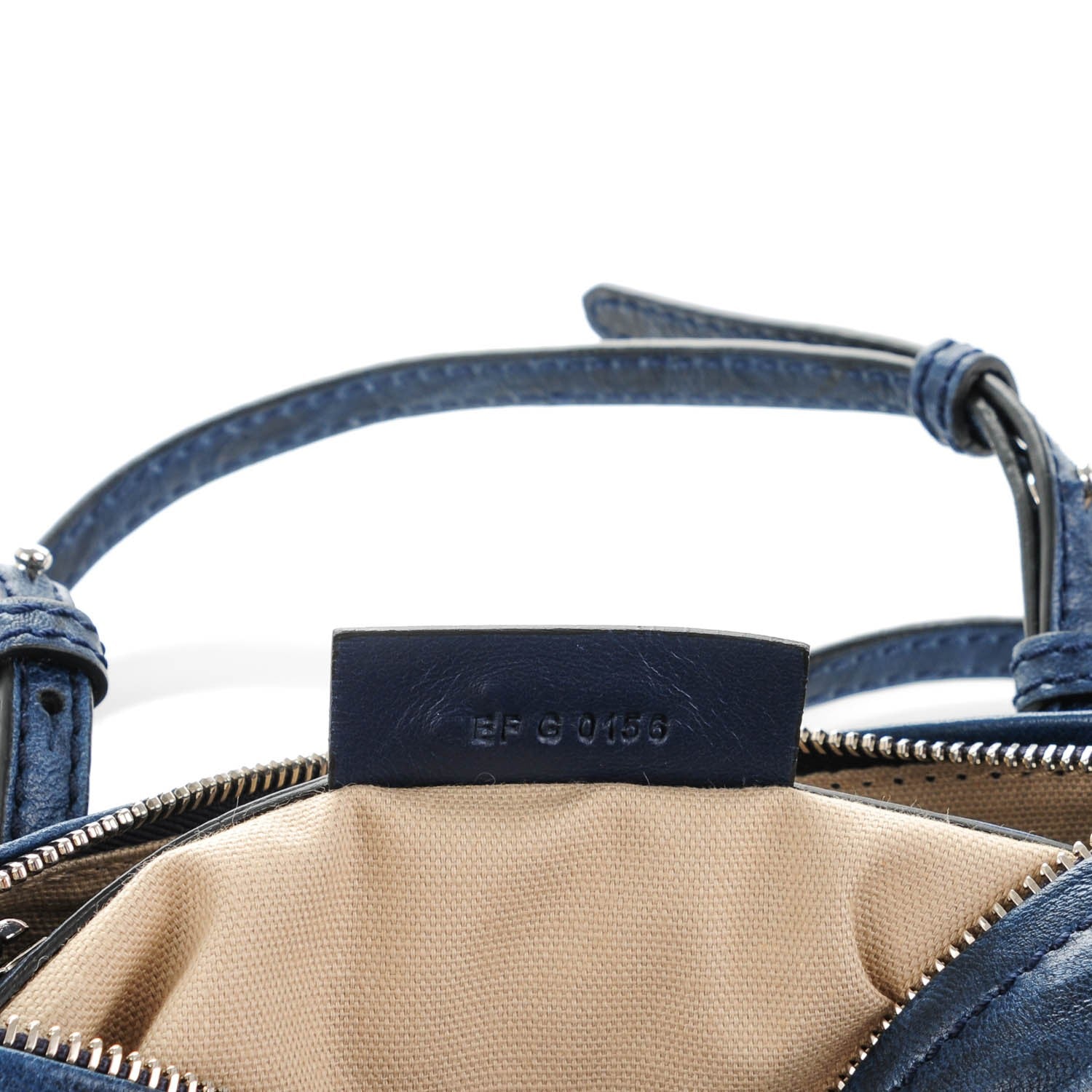 Givenchy Tumbled Sheepskin Mini Pandora Navy 7 of 7