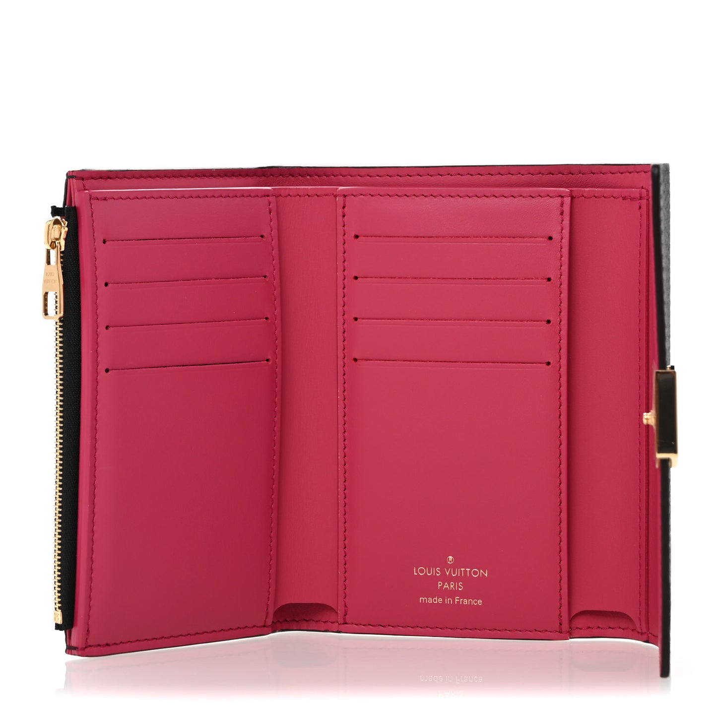 Taurillon Capucines Compact Wallet Black