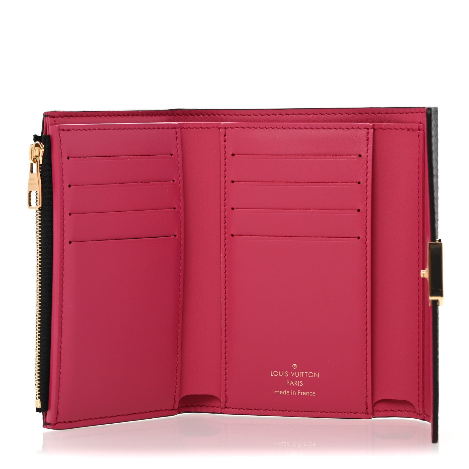 Louis Vuitton Taurillon Capucines Compact Wallet Black 5 of 8