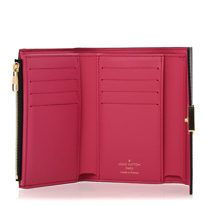 Louis Vuitton Taurillon Capucines Compact Wallet Black 5 of 8