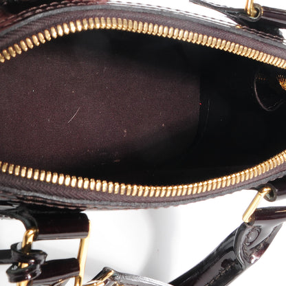 Louis Vuitton Vernis Alma BB Amarante 6 of 9
