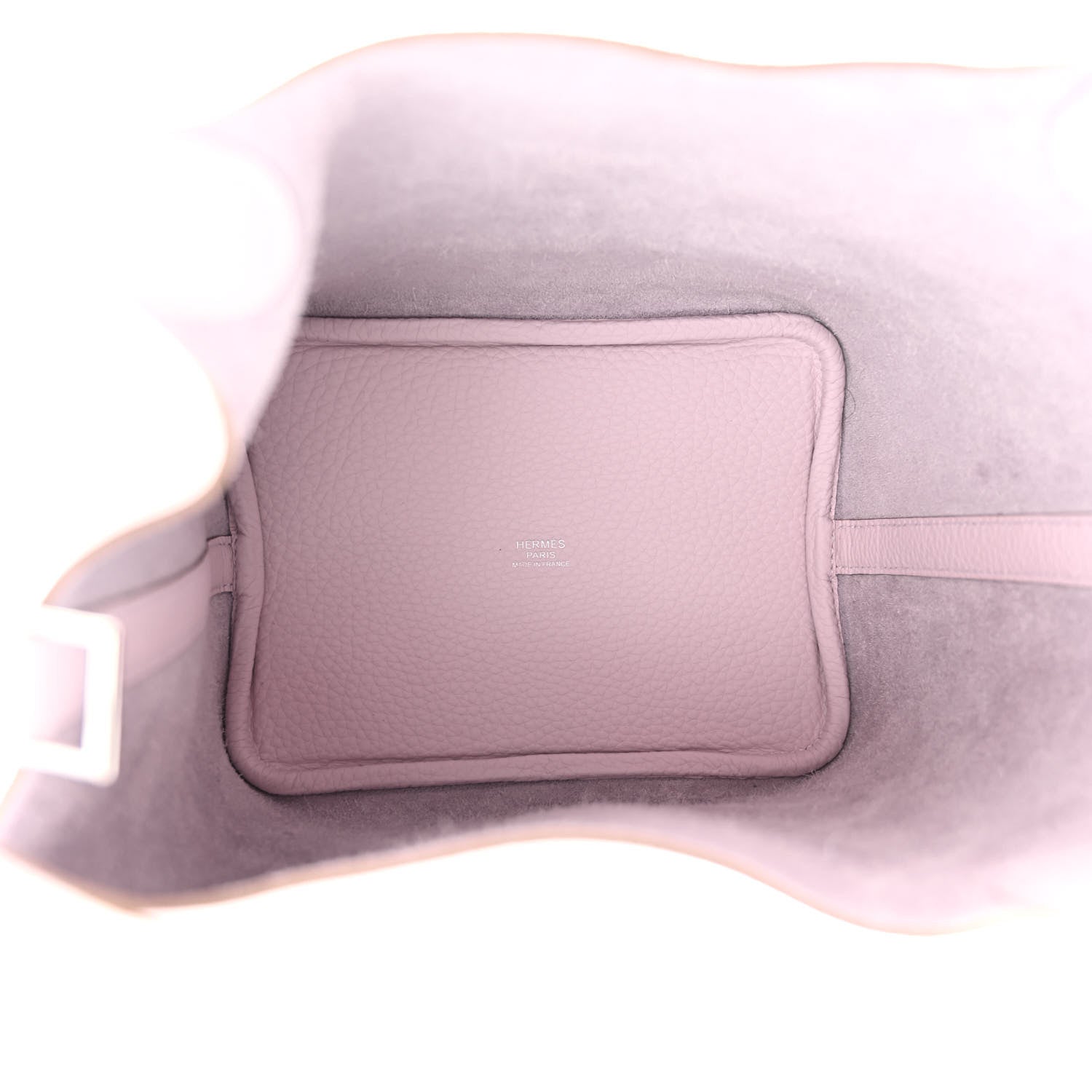 Hermes Taurillon Clemence Picotin Lock 18 PM Mauve Pale 5 of 11