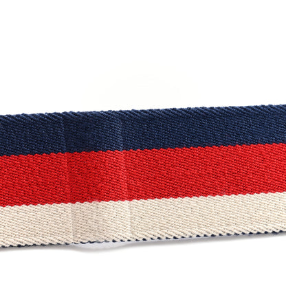 Gucci Web Queen Margaret Bee Sylvie Web Belt 85 34 Red White Blue 5 of 5