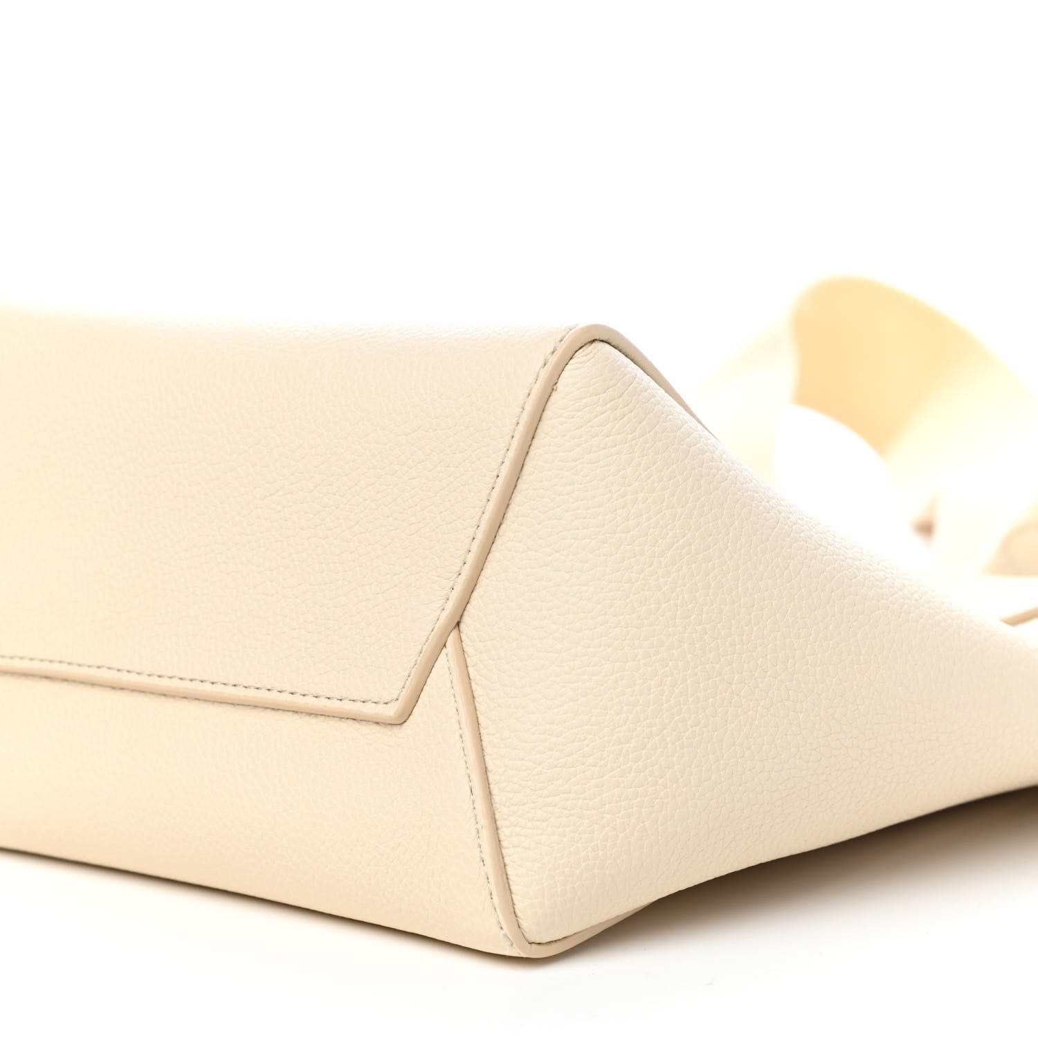 Celine Soft Grained Calfskin Small Sangle Bucket Bag Vanilla 8 of 8