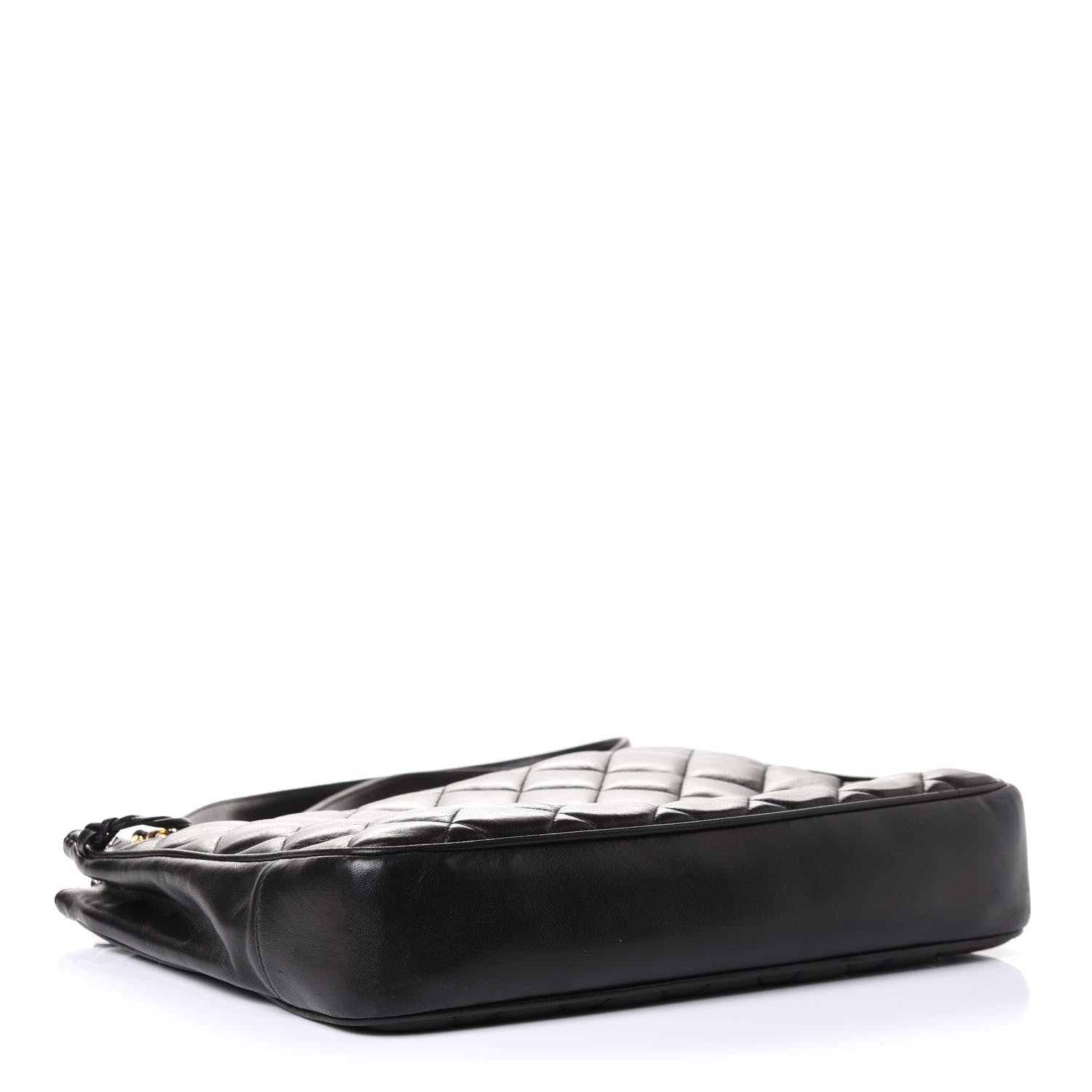 Chanel Lambskin Quilted Shoulder Bag Black 3 of 5