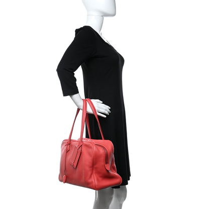 Hermes Taurillon Clemence Victoria II 35 Bougainvillea 3 of 9