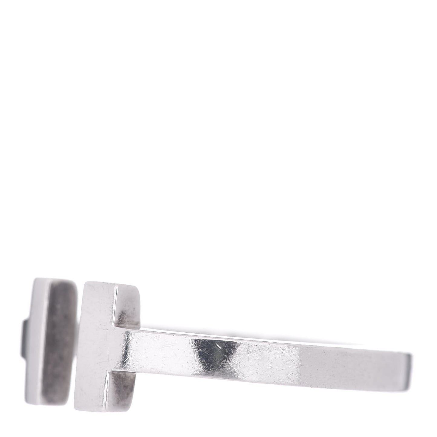 Sterling Silver T Square Ring 58 8.5