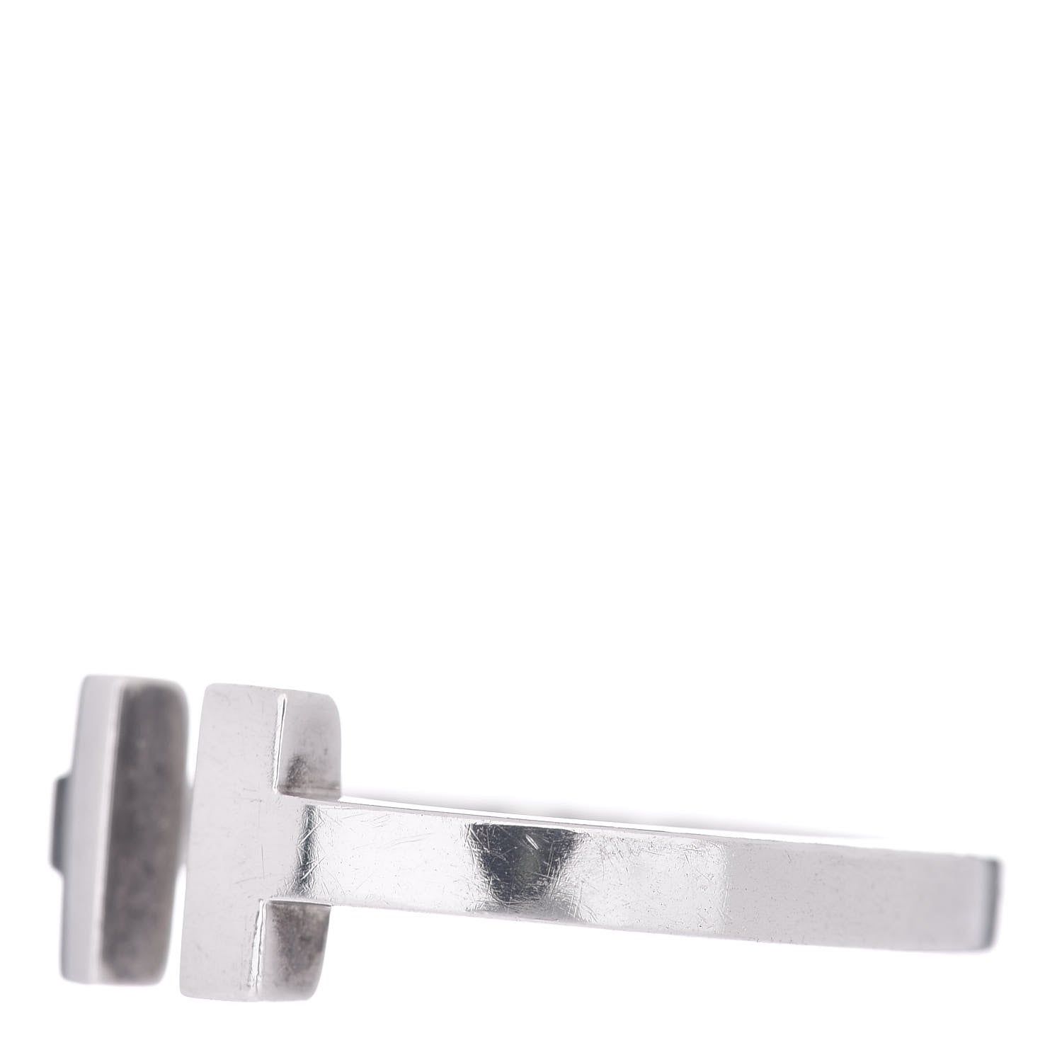 Tiffany Sterling Silver T Square Ring 58 8.5 3 of 5