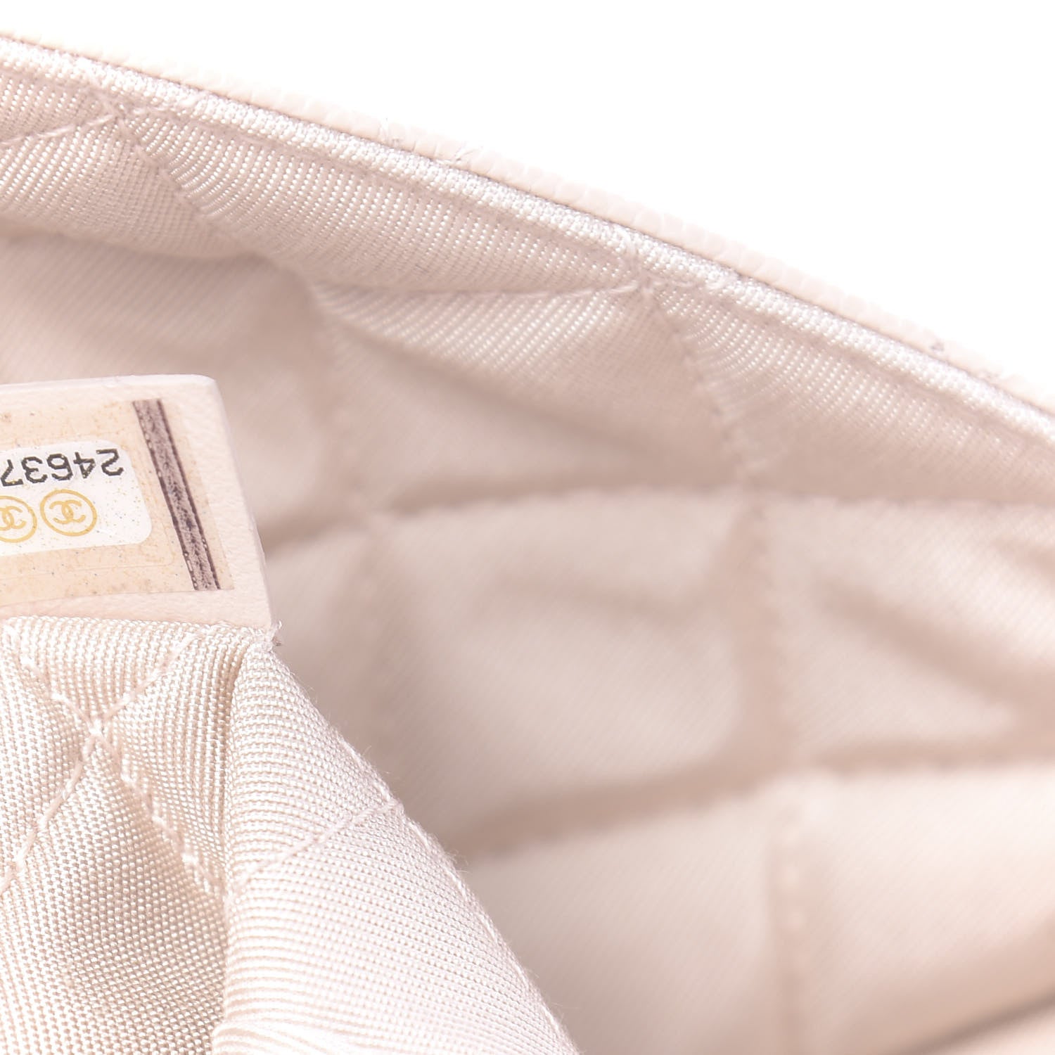 Chanel Caviar Quilted Large Golden Class Pouch Light Pink 7 of 10