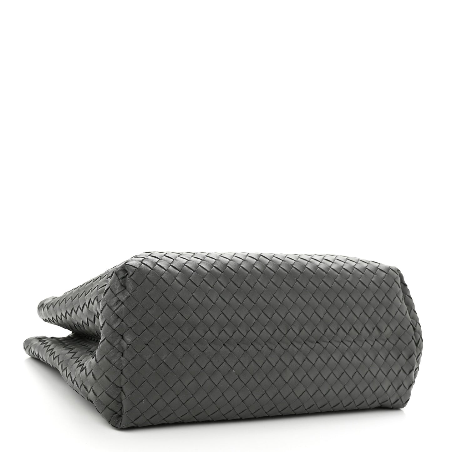 Nappa Intrecciato Medium Tote Grey