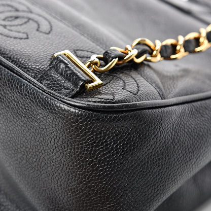 Chanel Caviar CC Backpack Black 10 of 14