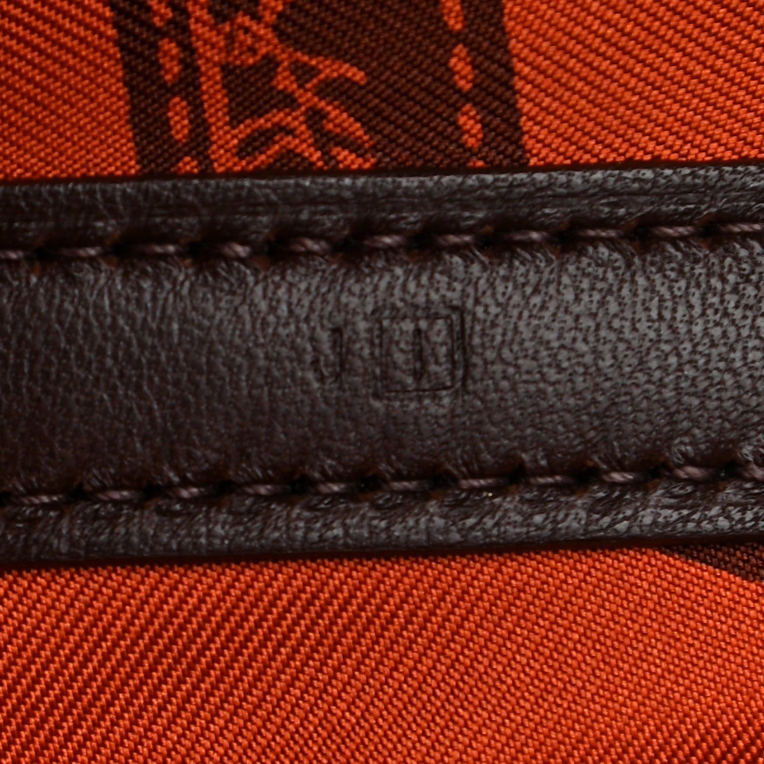 Hermes Swift Bolduc Twilly Garden Party TPM Chocolate 6 of 8