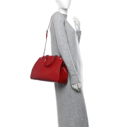 Louis Vuitton Epi Brea MM Carmine 2 of 11