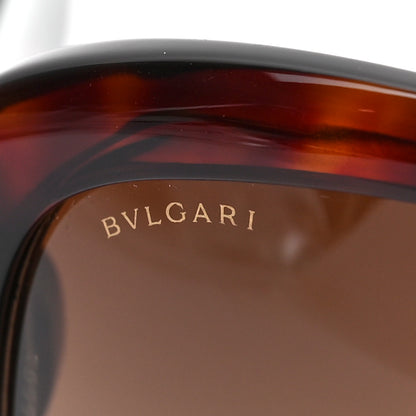 Bulgari Crystal Sunglasses 8038-B Brown 5 of 8