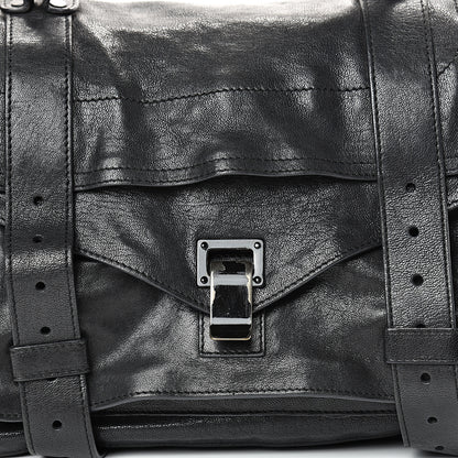 Proenza Schouler Lambskin Medium PS1 Satchel Black 8 of 16