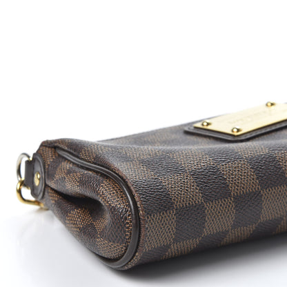 Louis Vuitton Damier Ebene Eva Clutch 9 of 10