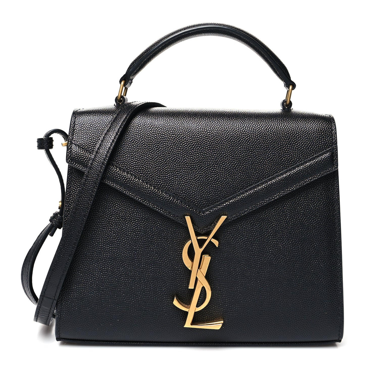 Grain de Poudre Mini Classic Monogram Cassandra Top Handle Black Rouge Legion