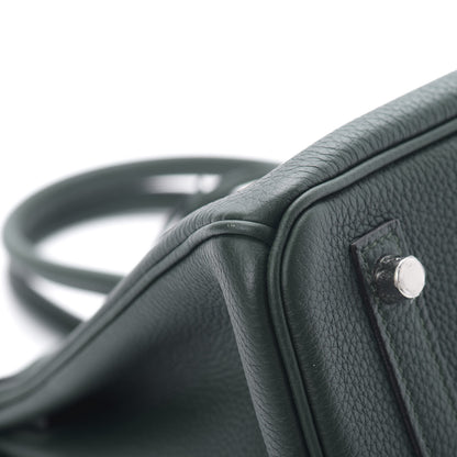 Hermes Togo Birkin 30 Vert Cypress 11 of 11
