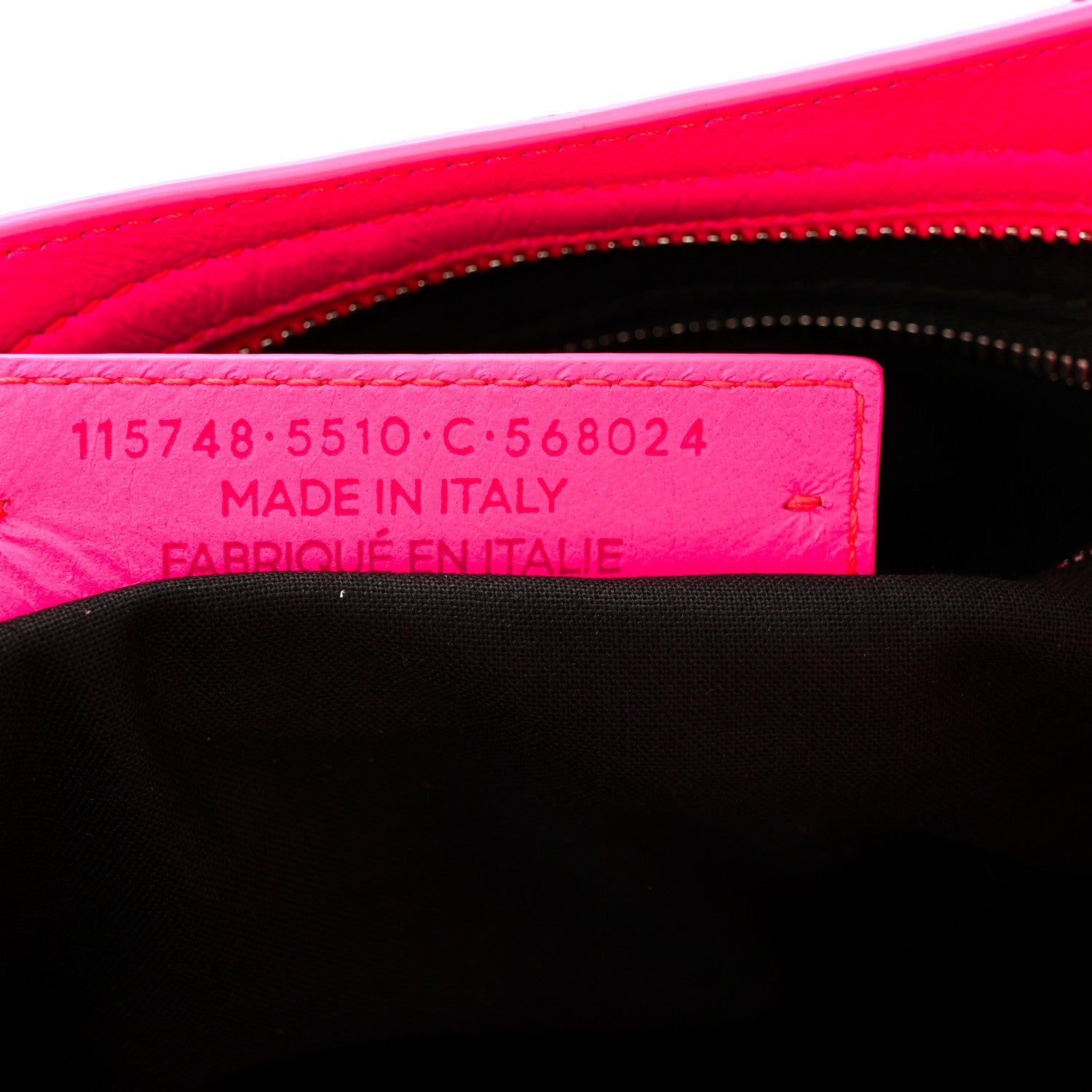 Balenciaga Agneau Classic Silver Hardware City Rose Fluo 7 of 10