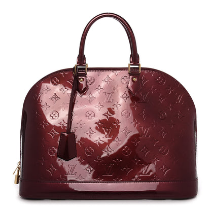 Louis Vuitton Vernis Alma GM Rouge Fauviste 1 of 9