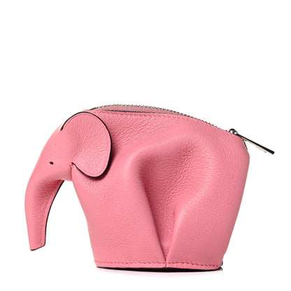 Loewe Calfskin Elephant Coin Purse Candy 1 of 5