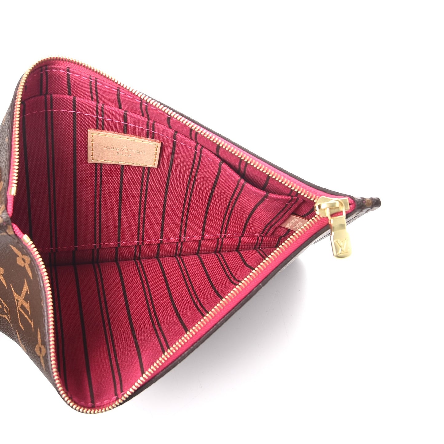 Monogram Neverfull MM GM Pochette Pivoine