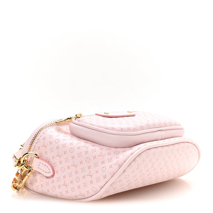Louis Vuitton Calfskin Minigram Mini Bumbag  Light Bliss 4 of 10