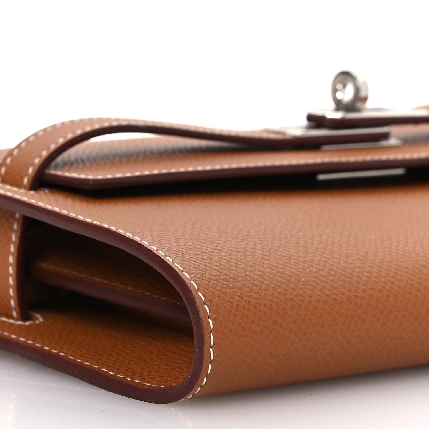 Hermes Epsom Kelly Wallet To Go Gold 11 of 16