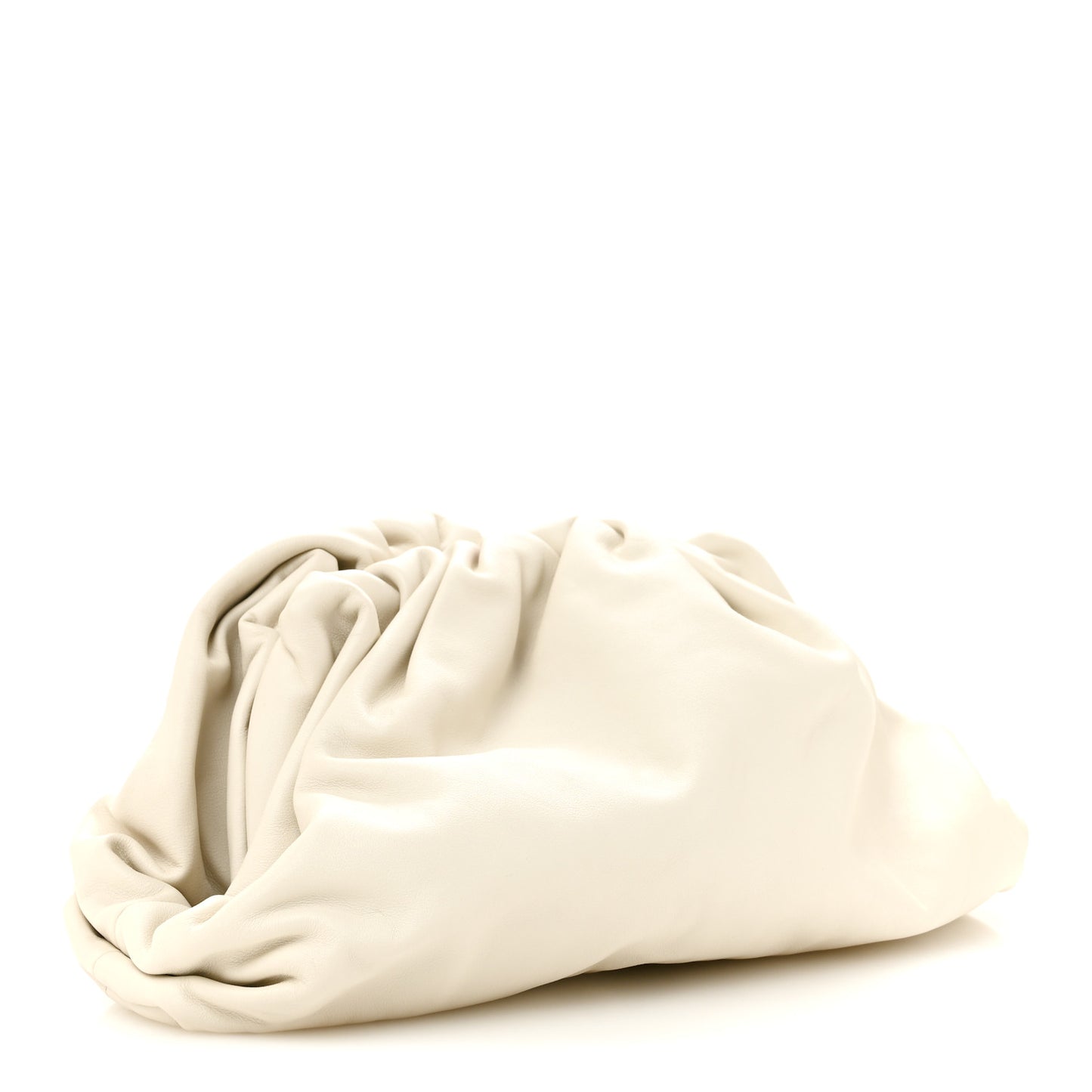 Smooth Butter Calf The Pouch Oversized Clutch Plaster
