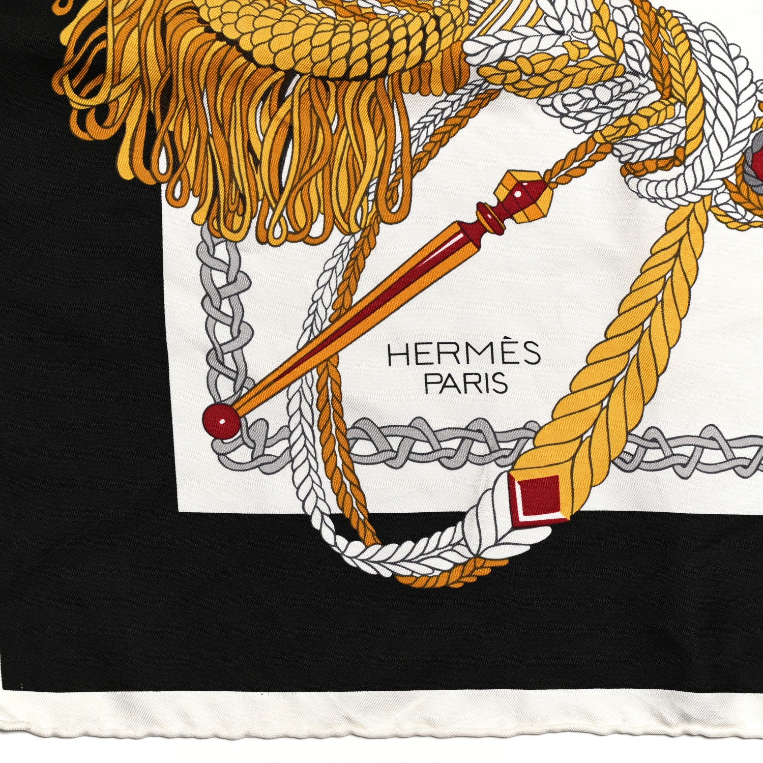 Hermes Silk Le Timbalier Scarf 90 2 of 5