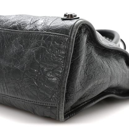 Balenciaga Agneau Arena Classic Hardware Medium Le City Volcanic Rock 10 of 10