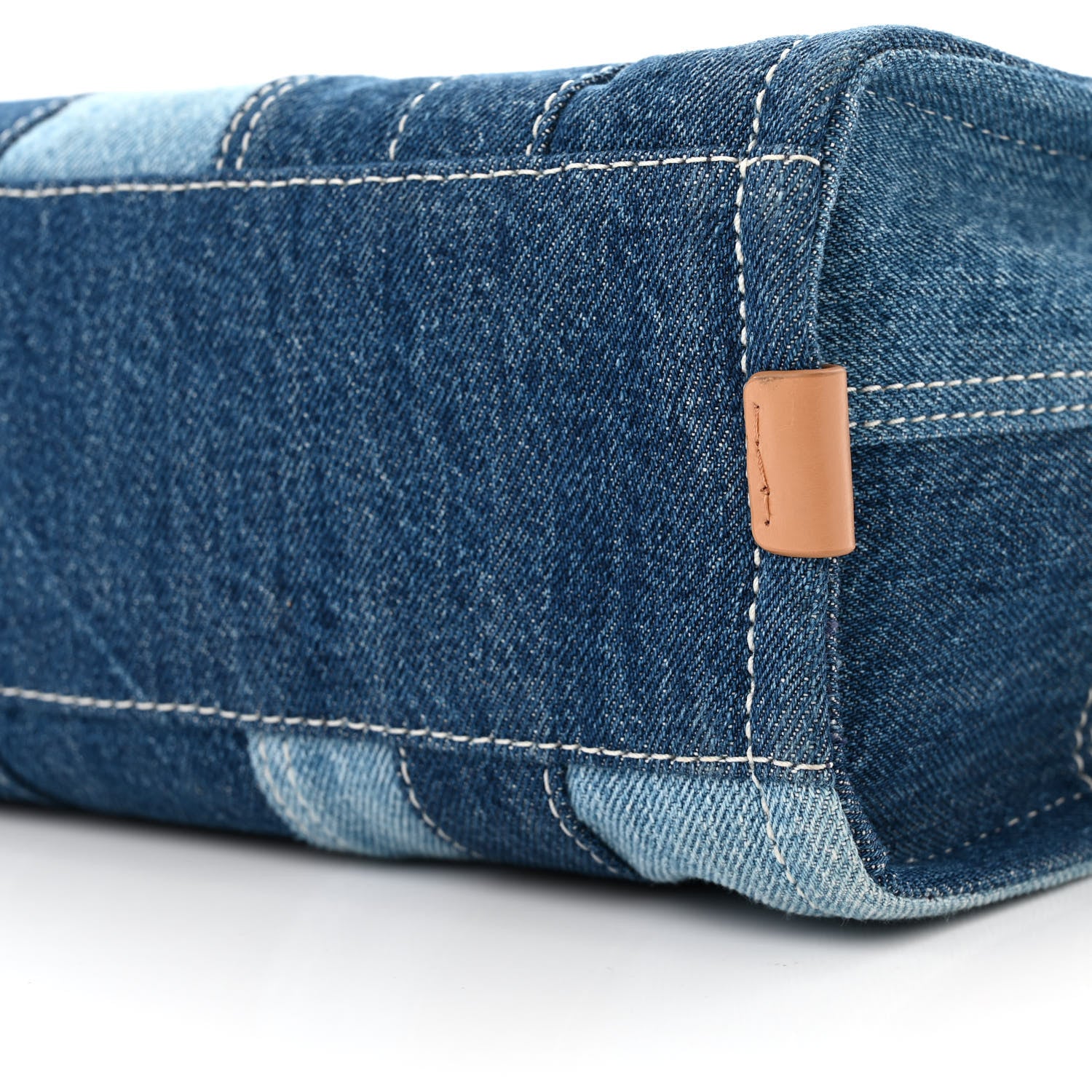 Marc Jacobs Denim Canvas Small Tote Bag Blue 10 of 13