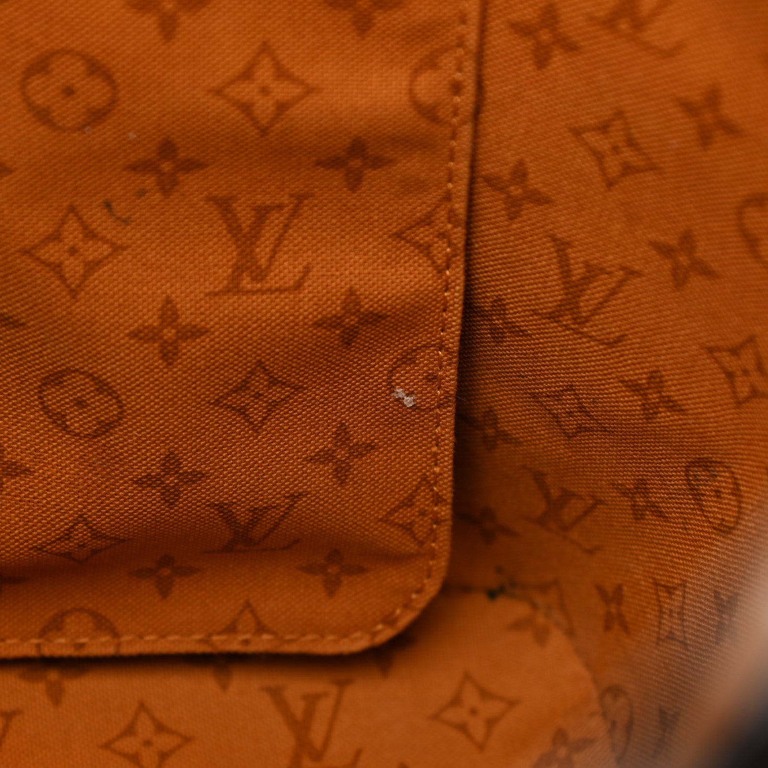 Louis Vuitton Monogram Giant Crafty Neverfull MM Creme Caramel 13 of 15