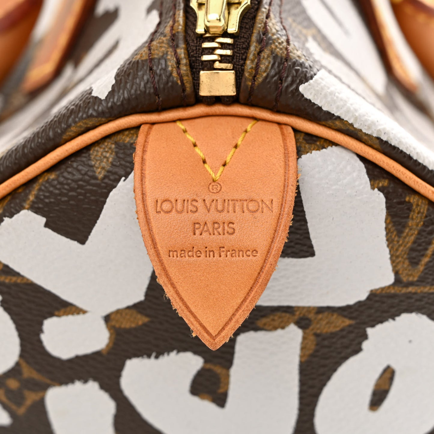 Monogram Graffiti Speedy 30 Silver